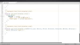 10 Creating a Field Formatter and Displaying Field Data  Drupalize Me