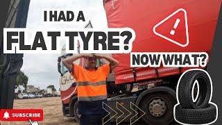 I Almost GAVE UP After This Flat Tyre Disaster! Trucker VLOG