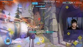 Overwatch Harbleu Godlike Level Gameplay As Hammond & Roadhog