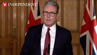 Keir Starmer gives Downing Street speech on net migration