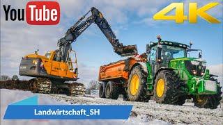 5x JOHN DEERE | Muldefahren 2021 | Lohnunternehmen Philipp Lutze | 4K | Landwirtschaft_SH