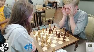 WFM Fatality (1954) vs Fritz (1792). Chess Fight Night. CFN. Rapid