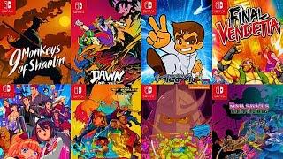 Top 15 Best BEAT 'EM UP Games for NINTENDO SWITCH !