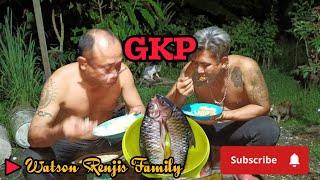 Anak Ikan Kelah 'Lempis' Daun Pisang// Makan Bersama Geng Kampung Pisang// Kongsi Rezeki !!