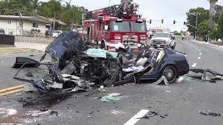 (VERY GRAPHIC) Fatal Deadly Car Crash Compilation!