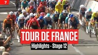 Tour de France 2024 Stage 12 Highlights