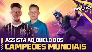 X1 @FIXA10 VS @Levelup007 DUELO DE CAMPEÕES MUNDIAIS NO PARADOXO | Garena Free Fire