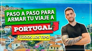 Paso a paso para armar tu viaje a PORTUGAL gastando muy poco! Todos los tips!