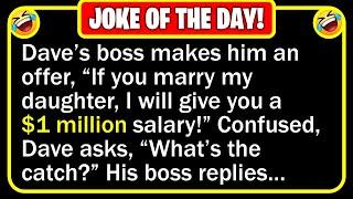  BEST JOKE OF THE DAY! (Discretion Advised) - Dave lands a new job, and his boss...  | Funny Jokes