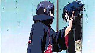 Sasuke went crazy when he met itachi but was defeated with a single note