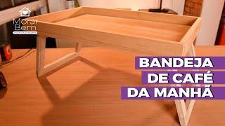 Faça você mesmo (diy) - bandeja de café da manhã para o Dia dos Namorados