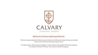 Calvary Episcopal Church Memphis Live Stream