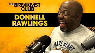 Donnell Rawlings Presents His New Paper Book To The Breakfast Club