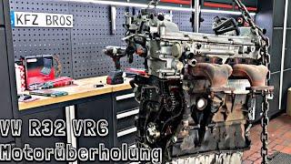 VW GOLF 4 R32 VR6 3.2 Liter Motorüberholung |  250.000 KM | ENGINE BUILD