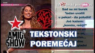 Tea Tairović - (TekStonski poremećaj) (Ami G Show S14)