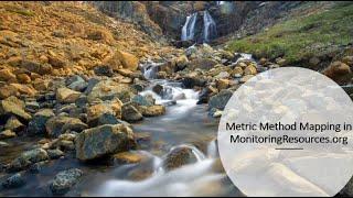 Metric Method Mapping in MonitoringResources.org