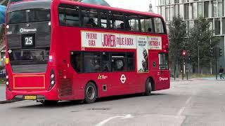 London's Buses in Stratford 2nd October 2024