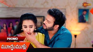 Moodu Mullu - Promo | 04 Dec 2024 | Telugu Serial | Gemini TV