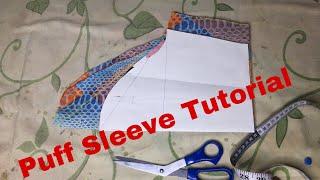 How to Draft a puff sleeve. (Quick and easy method) | DeyshawlahTV