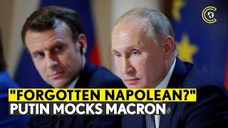 Putin Gives Macron History Lesson After French President Moots Nuclear Plan Against Russia | CLRCUT