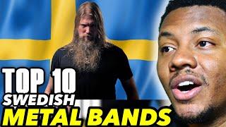 AMERICAN REACTS To Top 10 SWEDISH METAL Bands 