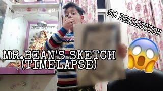 Mr.bean's Realistic sketch (Timelapse)Garvit Chopra Arts