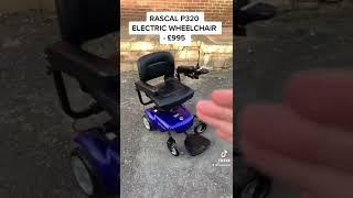 Rascal Compact Electric Wheelchair - £995 #wheelchair #wheelchairlife #wheelchairgirl #WheelchairBas