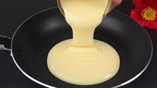 Only condensed milk and frying pan This summer recipe will not leave you indifferent 