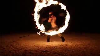 Pyrodanza presents: Olivia Mancino and Miguel Garcia performing with firestars