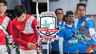 China v India – recurve men team gold | Den Bosch 2019 Hyundai World Championships