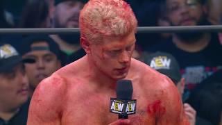 AEW Double or Nothing: Cody asks Dustin an emotional favor