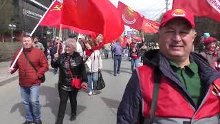 За новый социализм 9-го мая в Томске.