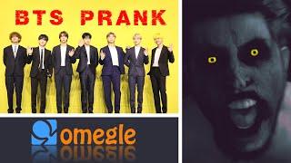 BTS Prank on OMEGLE | BTS Jumpscare Prank | SIBINISM