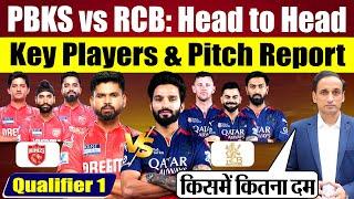 PBKS vs RCB: कौन जीतेगा बाजी? Qualifier 1 Prediction | Head to Head, Key Players & Pitch Report