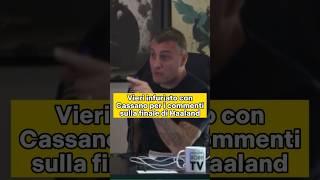 Vieri INFURIATO con Cassano spiega la finale di Haaland #calcio #bobotv #cassano #vieri #haaland