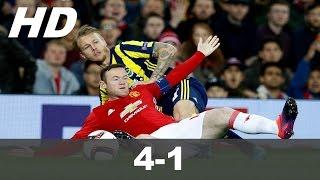 HD Manchester United vs Fenerbahce 4x1 All Goals & Highlights - Summary, Goals 20/10/2016