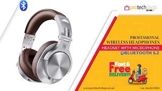 Professional Wireless Headphones with Microphone | Bluetooth 5.2 | Online Shopping | Protechshop