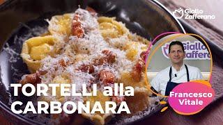  TORTELLI ALLA CARBONARA dello CHEF FRANCESCO VITALE del RISTORANTE REMULASS