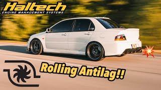 Fully Built Evo 9 Gets Rolling Antilag!!