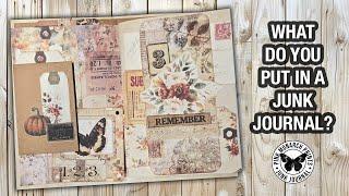 What to add to a Junk Journal - Beginner friendly tutorial BACK TO THE BASICS