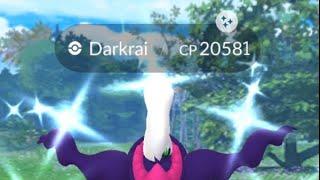 First Ever Shiny Darkrai Raid in #pokemongo