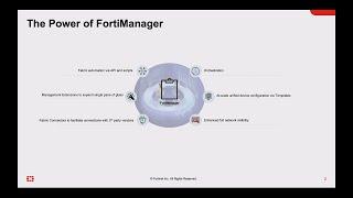 Automating FortiManager | Security Fabric