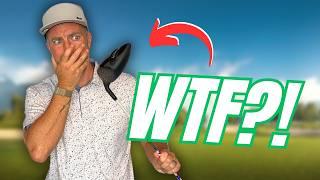 THE STRANGEST GOLF CLUB I'VE EVER HIT