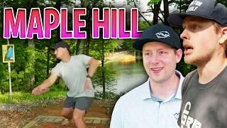 Simon Lizotte DESTROYS us at Maple Hill Golds | Disc Golf Bucket List