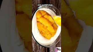 Easy Mango Ice Cream Recipe | Ice Cream Recipe #shorts#mangoicecream#icecream #cookwithsumanrathore