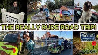 24 hour charity driving challenge - the really rude road trip!