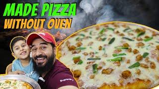 We made delicious pizza without oven | Mustafa Hanif