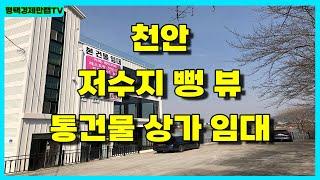 천안 저수지뷰 통상가임대 및 매매(feat. 입장저수지)