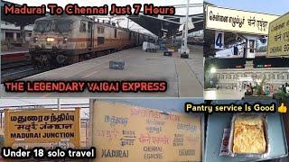 Vaigai express vlog | Madurai to Chennai | fastest train | Morning travel | Yasick Vlogs #madurai