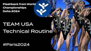 #Paris2024 Similar Team USA Michael Jackson Themed Technical Routine